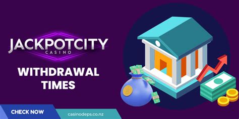 jackpotcity withdrawal time